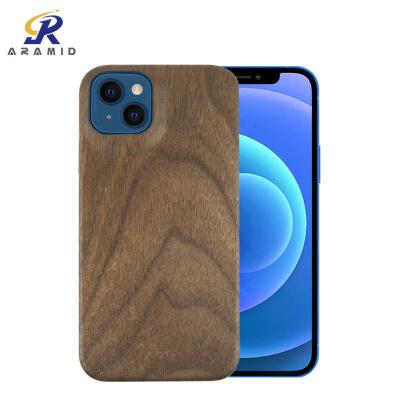 Cina IPhone 13 lucido Mini Wooden Phone Case Thickness 0.2mm in vendita