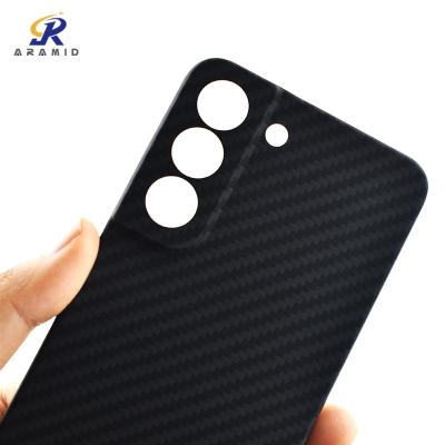 China Minimalism Textured Aramid Fiber Phone Case For Samsung S22 for sale