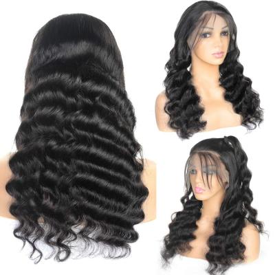 China Luster Remy Human Hair 360 Full Lace Body Wigs Healthy Natural Short Wave Wig Best Natural Color for sale