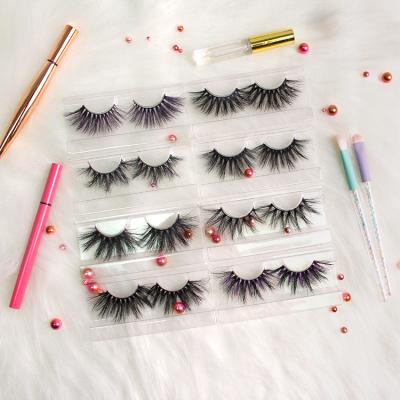 China Top Selling Natural 25mm Fluffy 3D Mink Eyelashes Vendor and Customized Box for Lashes for sale