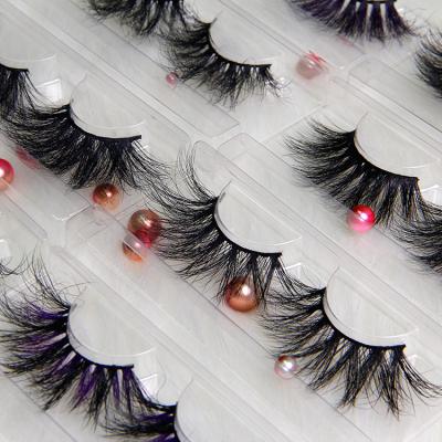 China 2020 Factory Direct Sales Natural True Mink False Strips Siberian Eyelashes Individual With Luxury Box for sale