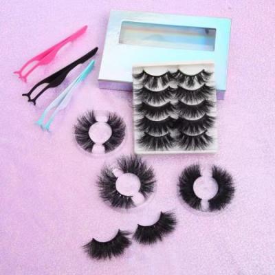 China Real Mink Lashes OED Wholesale 3D Natural Soft Eyelash Packaging Box Private Label Custom and Free Spoolie Brush for sale