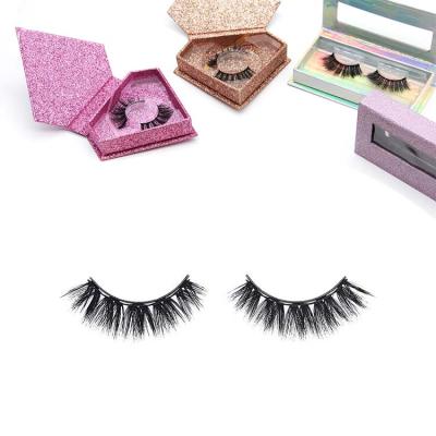 China Premade 3D Magnetic Eyelashes Easy Reusable Real Vision Hair with 3 4 5 6 Magnets and Eyeliner Volumes for sale