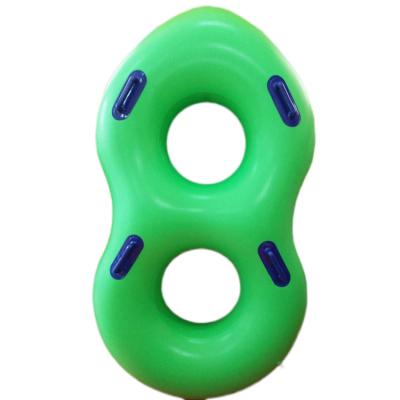 China Professional Women Water Play Equipment Customized Ring Raft Water Park Slide Inflatable Family Raft Swimming Tube for sale