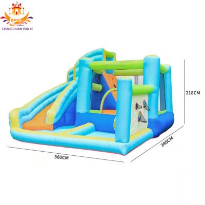 China Adult Jumping Bouncer PVC Inflatable Bouncer PVC Bounce Castle Moon Popular Small Home Commercial Small Bouncers for sale