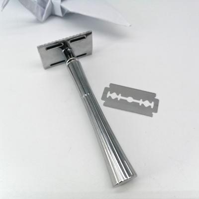 China High Quality Low MOQ Single Edge Safety Razor Twin Blade Shaving Safety Razor for sale