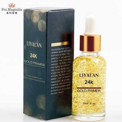 China Brighten To Brighten Wholesale Private Label Primer 24K Gold Makeup Waterproof Primer for sale