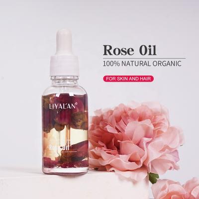 China Skin Revitalizer Peel Revitalizer Skin Care Body Massage Oil 100% Pure Natural Rose Essential Oil Aromatherapy Oil for sale