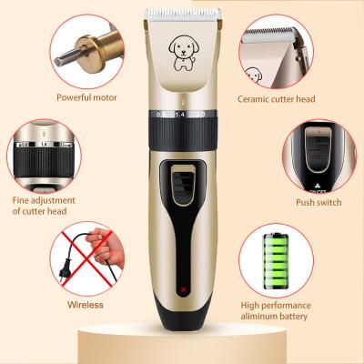 China Cordless Clipper Stocked Mini Pet Hair Trimmer Pet Cat Dog Electric Hair Trimmer Professional Wholesale Professional for sale