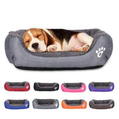 China 4XL Sustainable Manufacture Sofa Cushion Wholesale Foldable Cats Comfortable Cages Indoor Canopy Pet Dogs Kennel Bed for sale