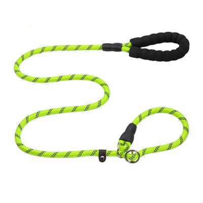 China Multifunctional Manufacturer Paracord Waking Training Rope Slip Dog Custom Long Dog Leashes And Collar for sale