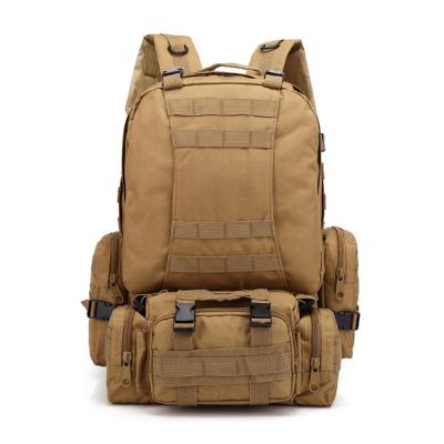 China Waterproof Men's Tactical Backpack Large 4 in 1 Pack Multifunctional Molle Assault Army Military Trekking Rucksack for sale