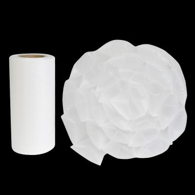 China Eco-friendly Recyclable Biodegradable Bubble Film PLA Packaging PLA Filling Bags Cushion Air Pillow Roll for sale