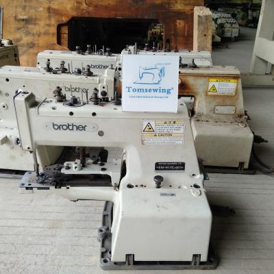 China Garment Shops Used Brother-917 Button Quilting Sewing Machine Old Second Hand 2nd Maquinas De Coser Usedas for sale