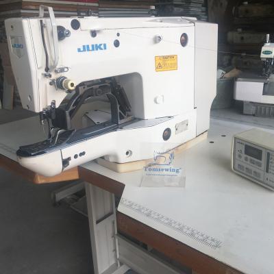 China Old Stores Used Sewing Machine 2nd Second Hand Maquinas De Coser Industriales Garment Usedas JUKI-LK1900 Bartacking for sale