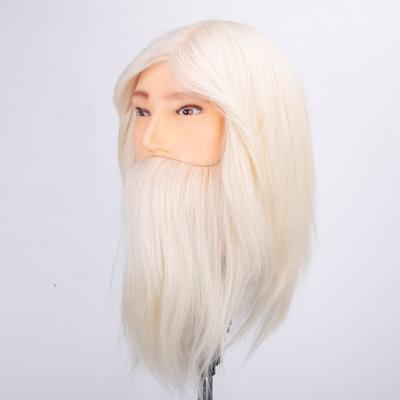 China Silky Straight Wave Female Natural Hairstyle Training Mannequins Head for sale