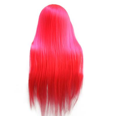 China High Quality Silky Straight Wave Wholesale Price Doll Head Mannequin Training Clear Head For Hairdresser Styling Head for sale