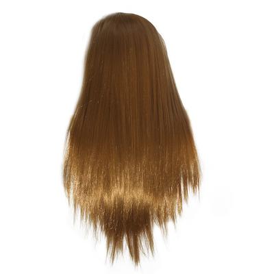 China Wholesale Realistic Silky Straight Wave Hair Wig Display Mannequin Head With Hair for sale