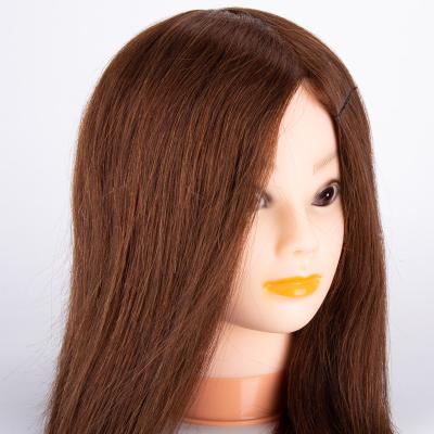 China 100% HAIR DYE 18inch Hair Training Head For Beauty Salon And School for sale