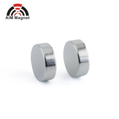 China Industrial magnet 15 years-N35 N45 N40 N42 N38 N48 N50 N52 cylinder round ndfeb magnets for sale