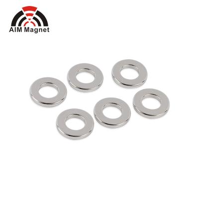 China Industrial Magnetic Material Ring Shape Strong Neodymium Magnet Manufacturer for sale