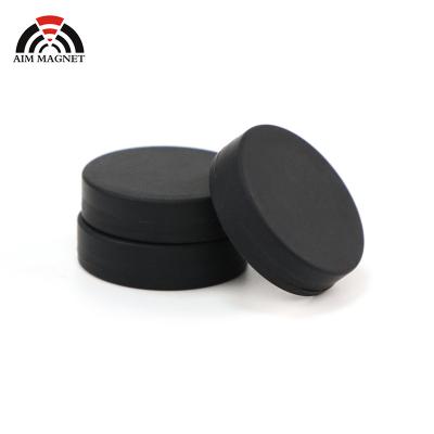 China Industrial Magnet Neodymium Magnet Waterproof Black Rubber Plating Purchase for sale