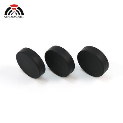 China Industrial Magnet Rubber Coated /covered Neodymium Rare Earth Magnets for sale