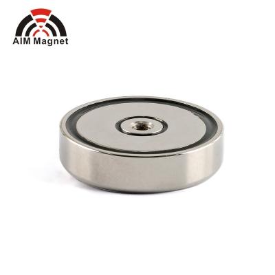 China Industrial Magnet Neodymium MAGNETS 150kg Power Fishing POT METAL DETECTOR HOOK HOOK for sale