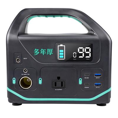 China Waterproof fast charging support solar power bank/solar power station portable charging fast delivery charger300W/333Wh lipo4 for TV/phone for sale