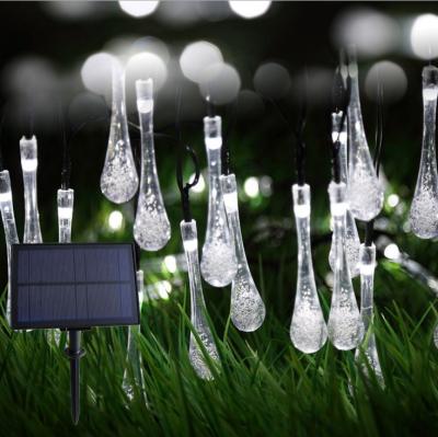 China SRT-SSL 10m Outdoor Waterproof Light String 100 Led Dual Modes Christmas Halloween Solar Led String Lights For Holiday Decoration for sale