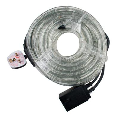 China Theme Park Customized High Waterproof White Led Rope Light for sale