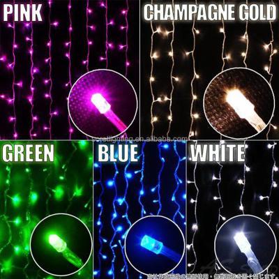 China Steady / Twinkle / Flash 300LED 9.84ft / 3m3m Window Curtain Lights for Party Wedding Home for sale