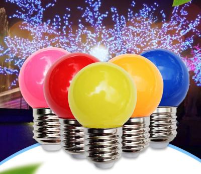 China G45 E27 B22 Mini Residential Multi Color Globe Shape LED Lamp Bulb For Home Decoration for sale