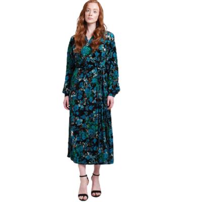 China New Free Sample Q0015 Factory Price Hot Good Quality Long Sleeve Dress Anti-Static Wholesale From China for sale