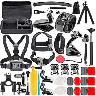 China Mount and Protect Action Cameras Anywhere Wholesale YEAH 50 in 1 Black Sports Camara Accesorios Kit Go Pro Camera Accessories Set 11 10 9 8 7 For Gopro Hero YI Xiaomi for sale