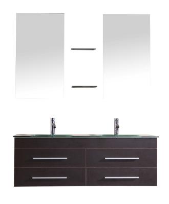 China 2021 Modern Bathroom Vanity With Mirror Bathroom Wall Cabinet New Design for sale