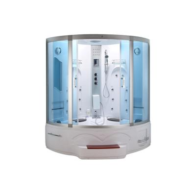 China Steam Free Shower Glass Room With Aluminum Bar for sale