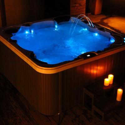 China 2019 Outdoor Acrylic Whirlpool Spa Pool Massage Spa In The Ground Whirlpool JS-334 for sale