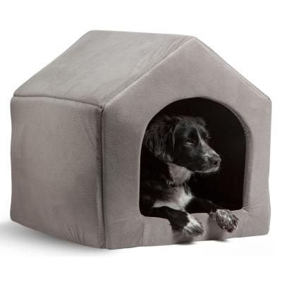 China Sustainable New Fashion Removable Cover Mat Dog House Dog Beds For Small Medium Dogs Pet Products House Pet Beds For Cat for sale