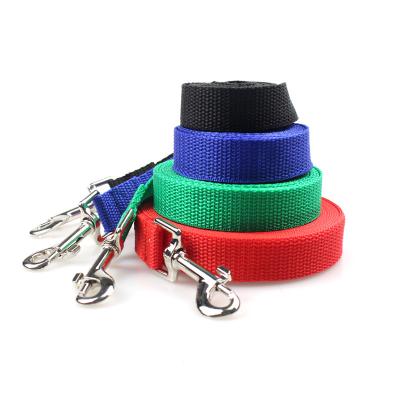 China Nylon Stocked Dog Leash Leash For Dogs 3M 4.5M 6M 10m Walking Training Cats Collar Leash Strap Belt 5 Colors for sale