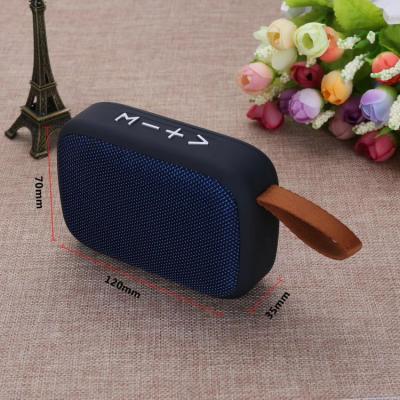 China 2019 Indoor Video Call Electronic Instruments and Outdoor Fabric ABS G2 Ceiling Wireless Mini Speaker with Strap for sale