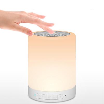 China 2020 Wholesale Portable Sensitive Colorful Lighting Wireless OEM Video Call Lamp S66 Wireless Speaker NEW for sale