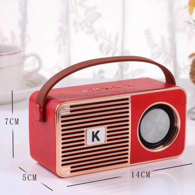 China Video Call Instruments 2019 Portable Radio K25 Electronic Classic Mini Wireless Speaker for sale