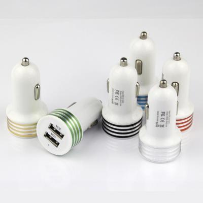 China Amazon hot sellings 2021 car charger Amazon hot sellings 5V/0.8A board USB car charger 5V/0.8A common dual port adapter for sale