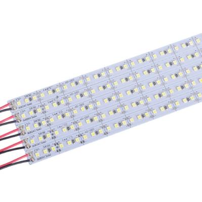 China Residential 2835 Led Transom Lights Aluminum 144 Led Single Row 1m 2835smd Cool White Warm White D12v&24v Led Barrier Stabilized for sale