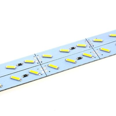 China 5630 Residential Super Bright SMD 72leds LED Bar Strip DC 12V Hard Aluminum Barrier Stabilized Hard Aluminum Light Bar for sale