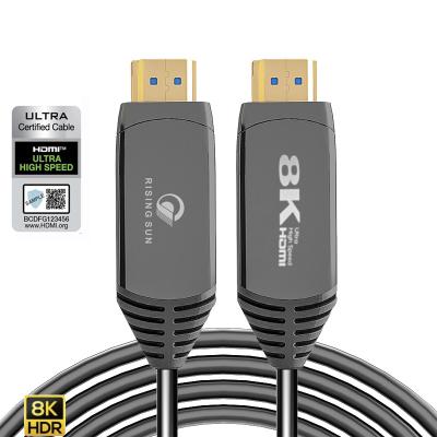 China Environmental Friendly HDMI Kabel 2.0 Gold Plated 10m 30M 50M 100M HDMI Cable AOC HDMI 4K 60Hz Wire Cabo 2.0 Wire for sale