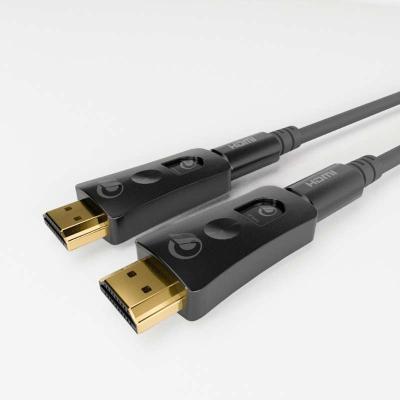 China Custom Made 3D Fiber Optic 2.0 High Speed ​​Fiber Optic Cable 18Gbps 4k 60hz HDMI 4K From Supplier 30ft HDMI 2.0 for sale