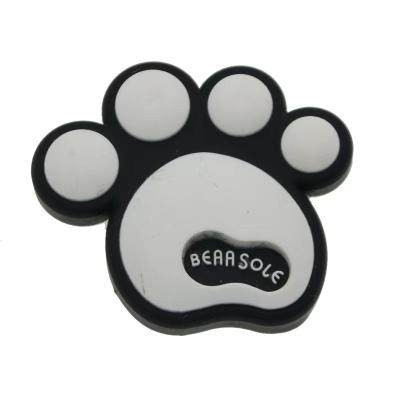 China Custom 3D E-Xiu Apparel Logo High Quality Garment Accessories 3D Badge Rubber Soft PVC Patch for sale