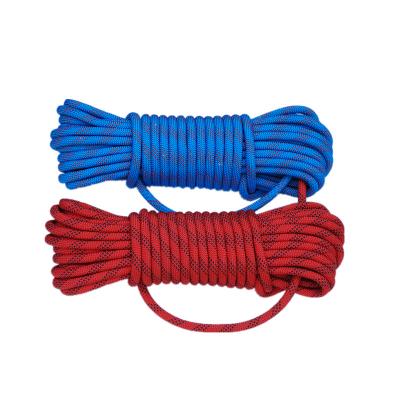 China High Tensile Safety Rope Static Climbing Rope Parachute Rescue Fire Rope for sale